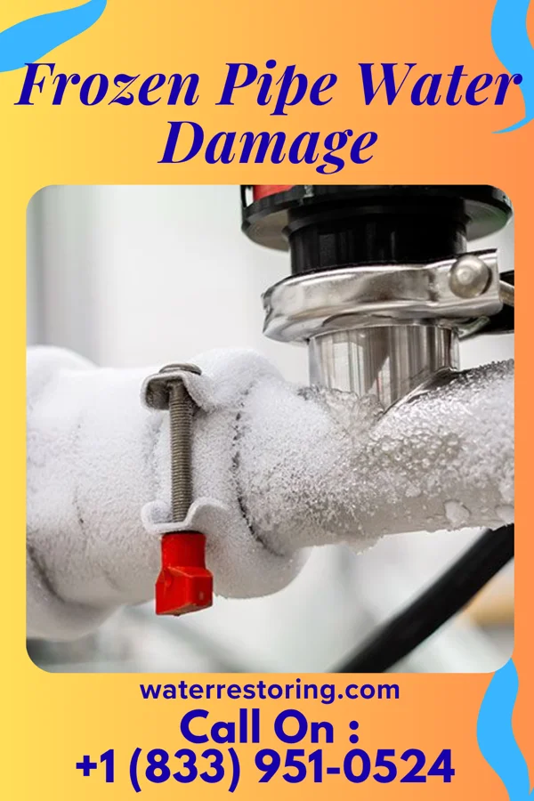 Frozen Pipe Water Damage in Holiday Lakes, OH